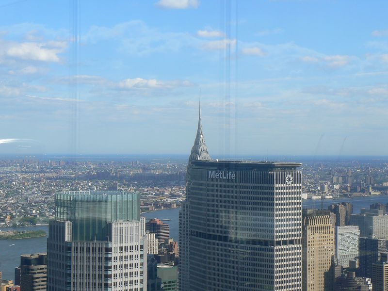 Top Of The Rock: Top Of The Rock - Le Chrysler Building et le MetLife